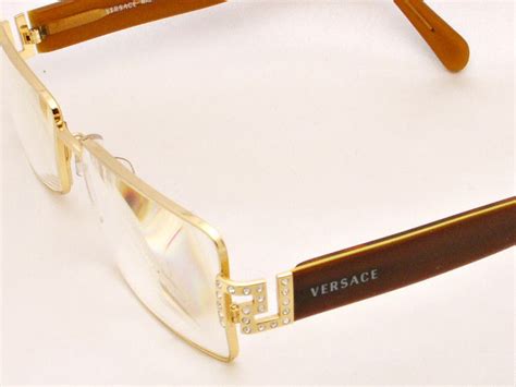 versace gold frames men'|Gold Versace eyeglasses frames men.